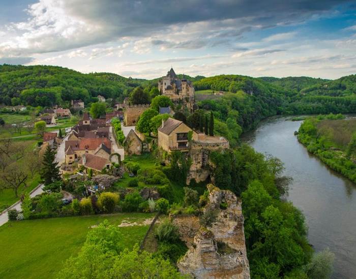 Parcours canoë Carsac Vitrac